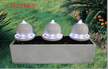 الصين H48CM تأثير الرخام SAA Sandstone Ball Water Feature المزود