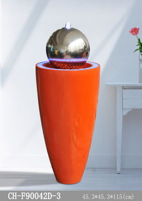 115cm CUL 45.3X45.3 نافورة مياه بإضاءة ليد المزود